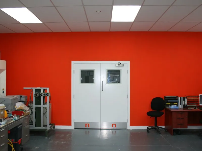 Internal partition wall construction and installation