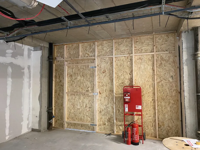 Timber joinery subcontractors working on live construction site across Yorkshire and nearby regions