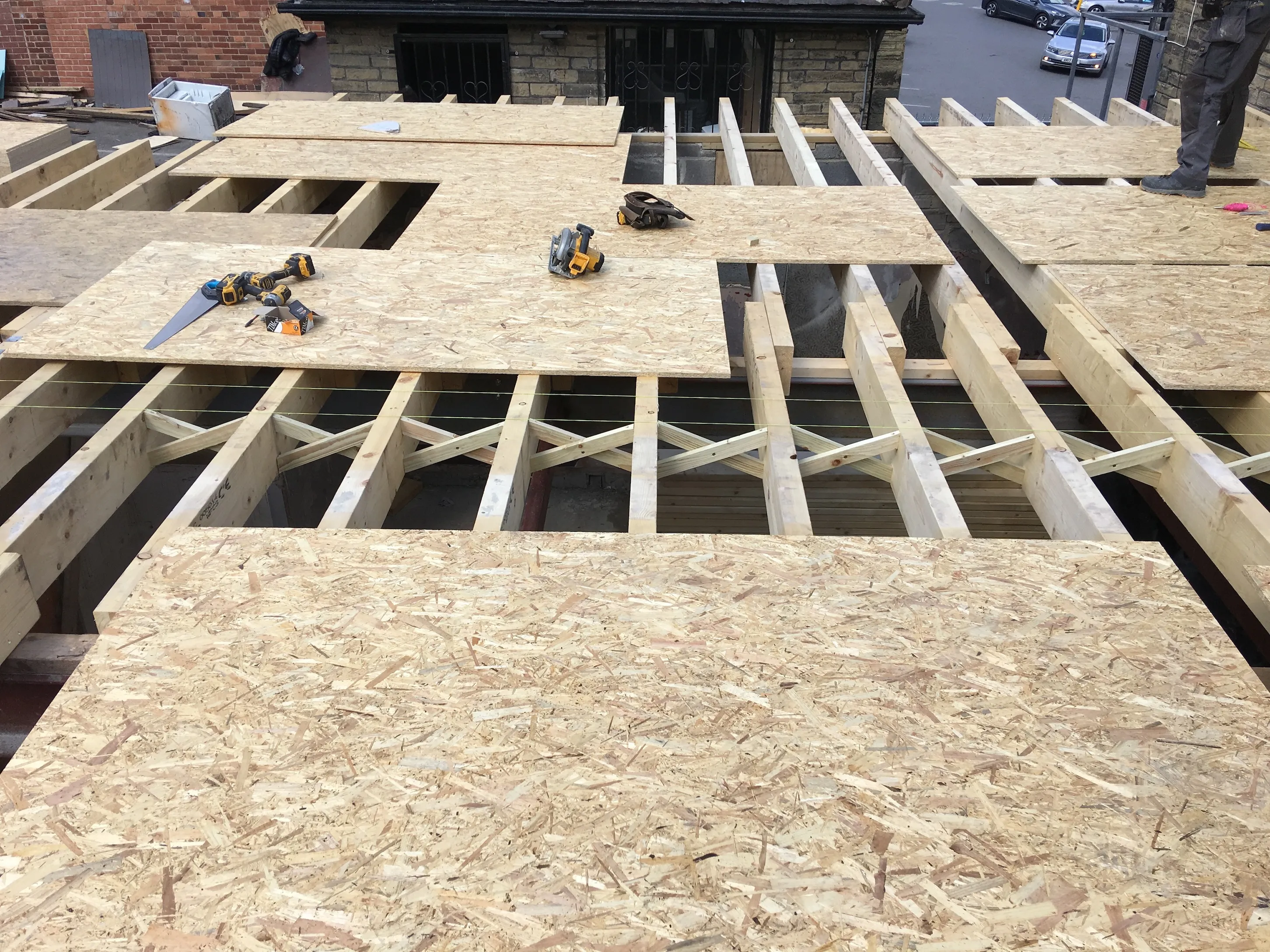 Complete commercial joinery subcontractor fit-out in progress, showcasing quality workmanship